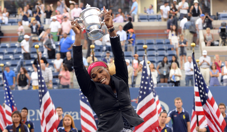 Serena Williams es una de las mejores tenistas de la historia. Foto: AFP
