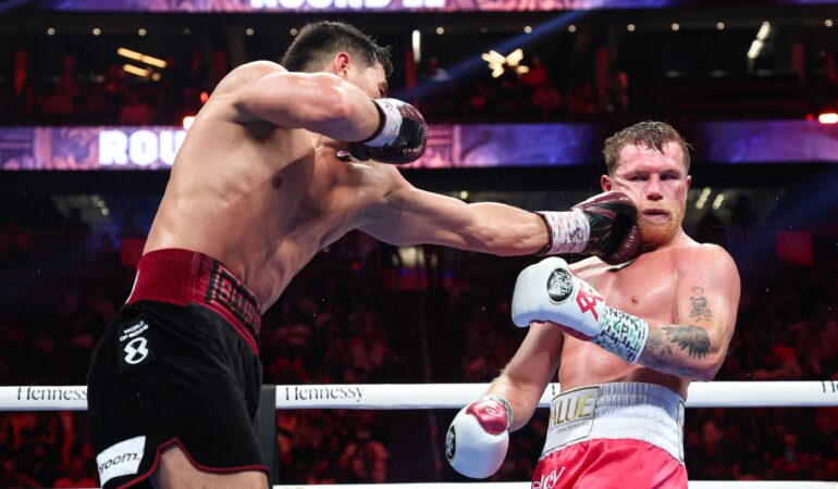 Saúl Álvarez dijo que Bivol no es mejor que él. | | Foto: MexSport / ED MULHOLLAND/MATCHROOM