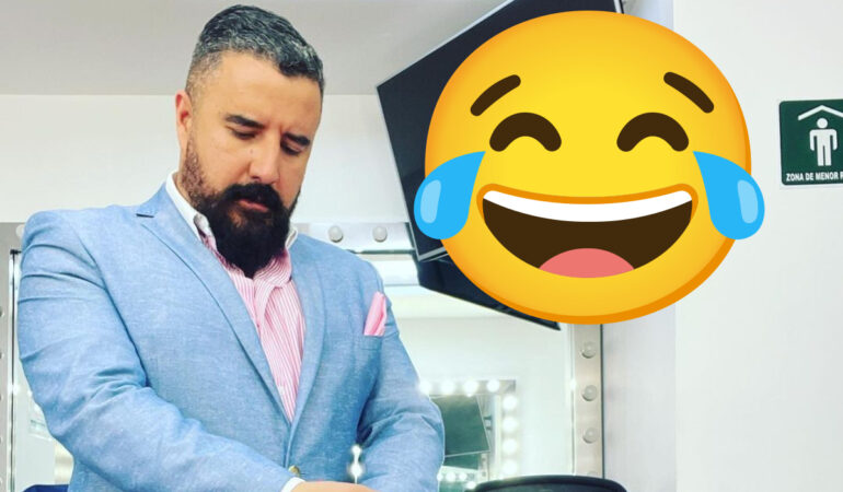 Álvaro Morales fue troleado por Elektra. FOTO: Instagram @alvaritomorales