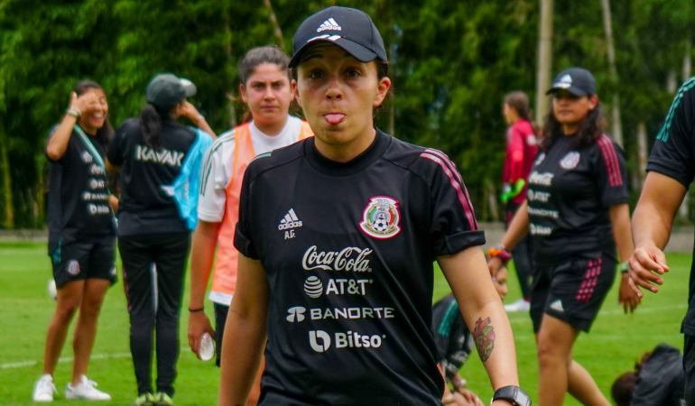 Ana Galindo está lista para debutar en el Mundial | FOTO:@Miseleccionfem