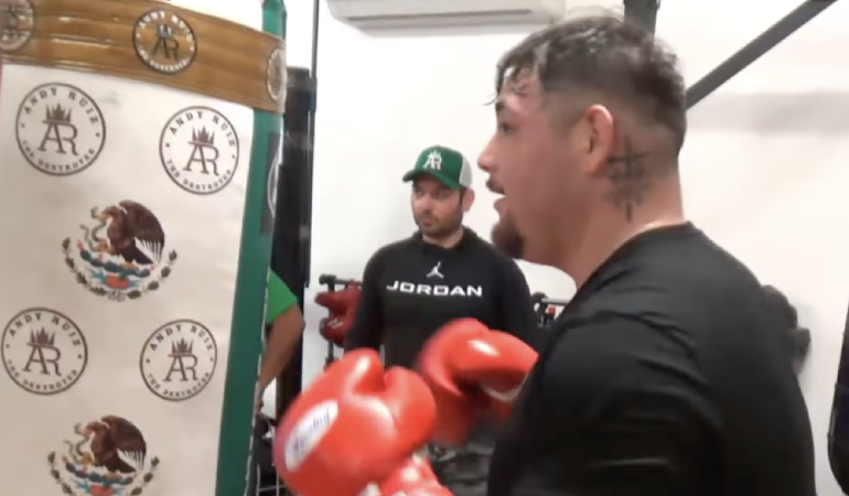 Andy Ruiz luce impresionate físico. FOTO: Cortesía | Youtube Fighthype