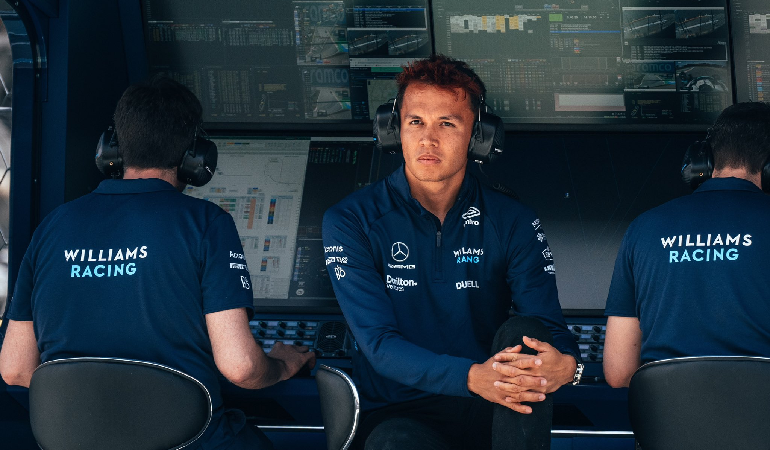 El piloto ahora demuestra su calidad con la escudería Williams. Foto: @WilliamsRacing