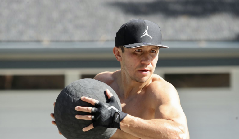 GGG se mantiene entrenando. Foto: @GGGBoxing