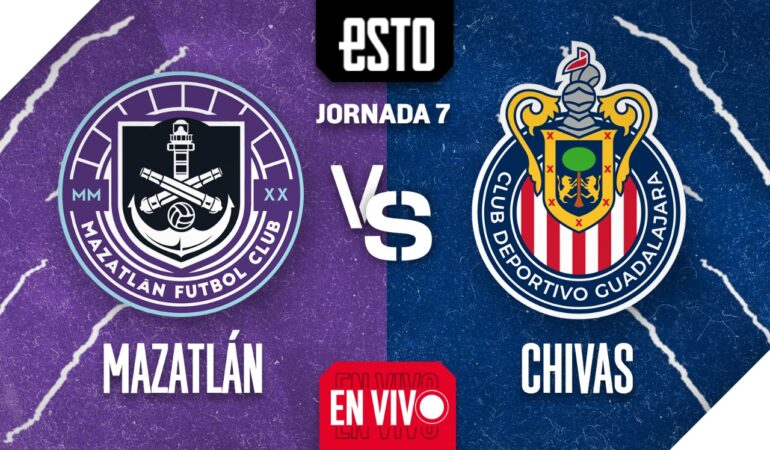 Mazatlán vs Chivas en vivo Liga MX. FOTO: Especial