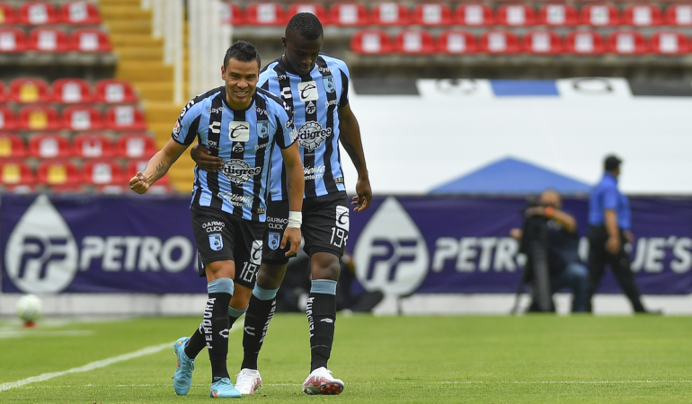 Pablo Barrera en festejo de su gran anotación. Foto: mexsport