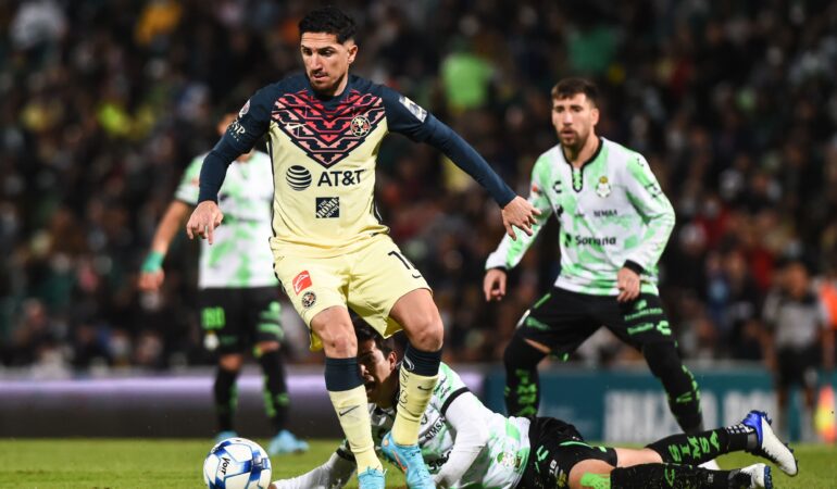 El mediocampista de las Águilas podrá jugar el miércoles. | Foto: MEXSPORT
