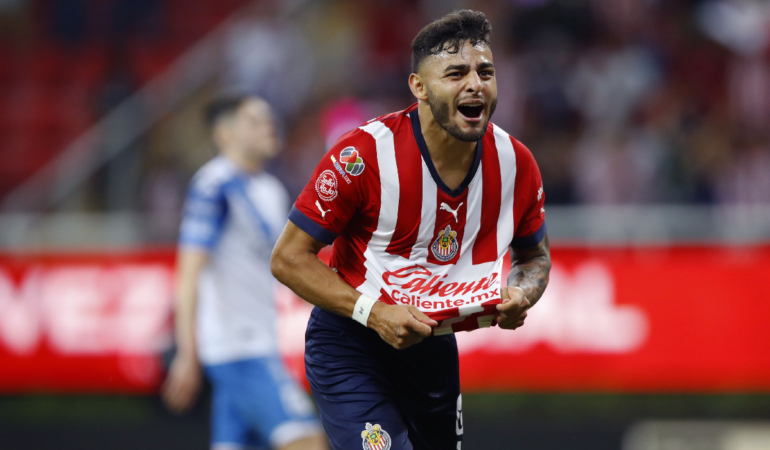 Alexis Vega marcó el tanto de la victoria / Foto: Mexsport