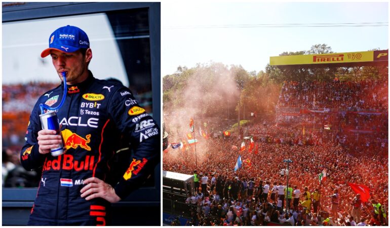 Max Verstappen ignoró las criticas de los tifosi en Italia. | Foto: cortesía @redbullracing