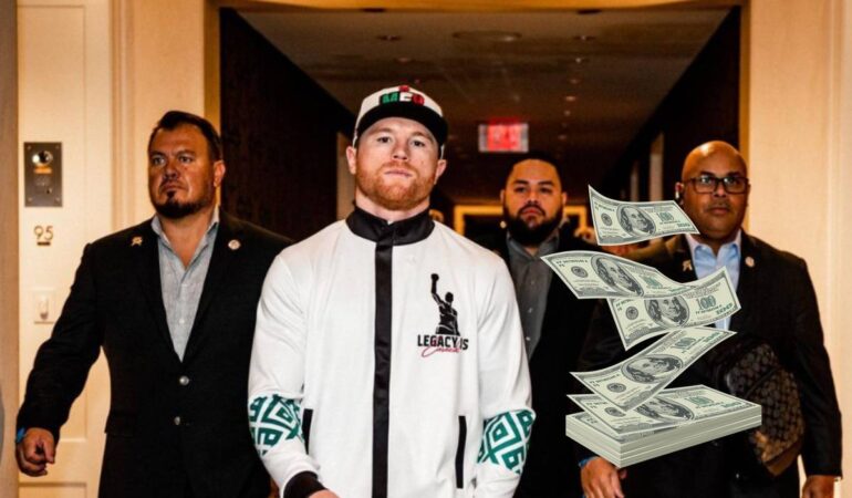 Saúl Canelo Álvarez se embolsará al rededor de 65 millones de dolares. | Foto: Cortesía
