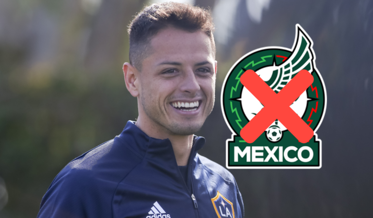Chicharito está descartado por completo del Tri. FOTO: MEXSPORT