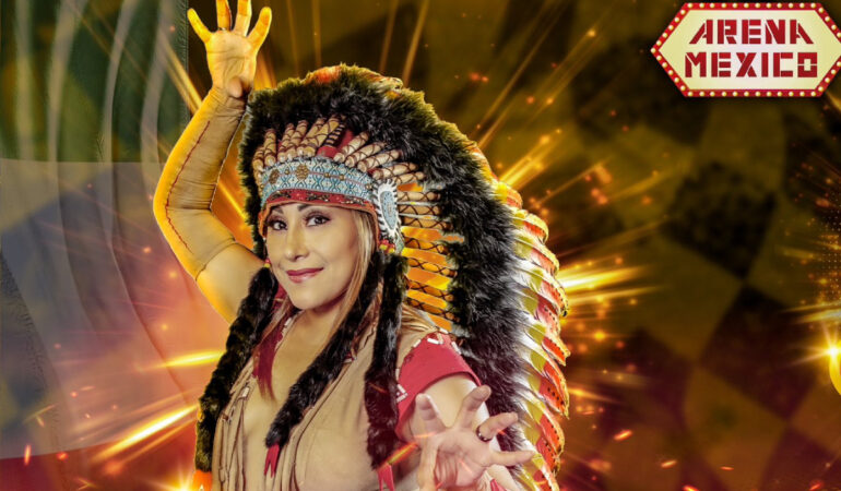 Faby Apache será parte del Grand Prix del CMLL. FOTO: @CMLL_OFICIAL