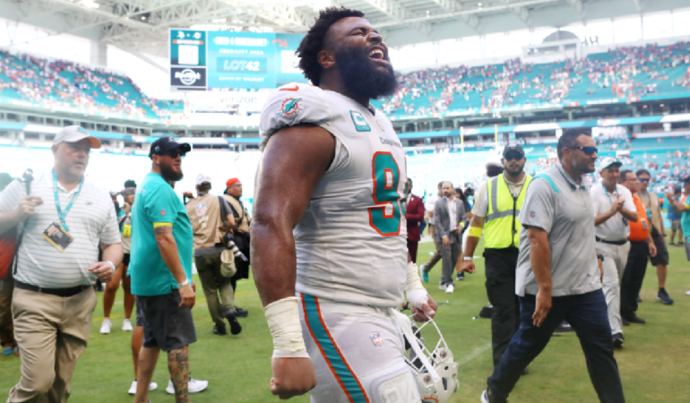 Miami Dolphins han sido la sorpresa de la temporada | Foto: AFP