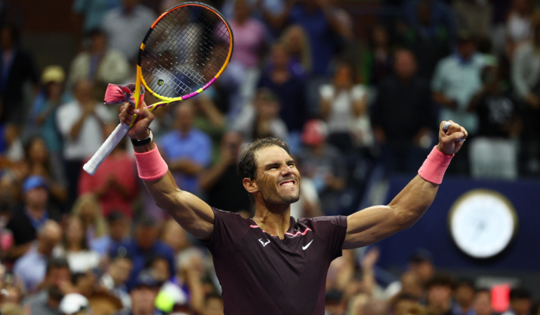 Nadal dio otra exhibición en el US Open. Foto: AFP