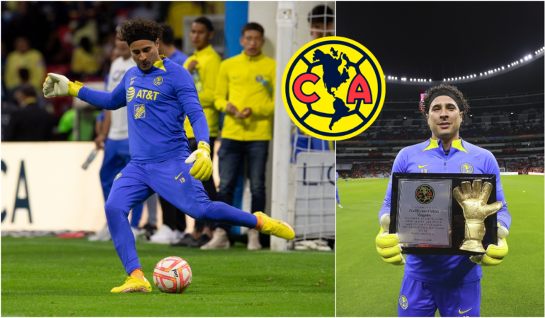 Guillermo Ochoa es el arquero con más porterias en cero con las Águilas. | Fotos: MEXSPORT