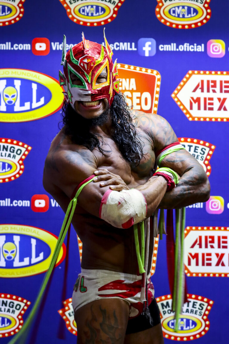 Dragón Rojo Jr Resurgió De Su Retiro Obligado Por Una Lesión Para Apostar Su Máscara En El Cmll