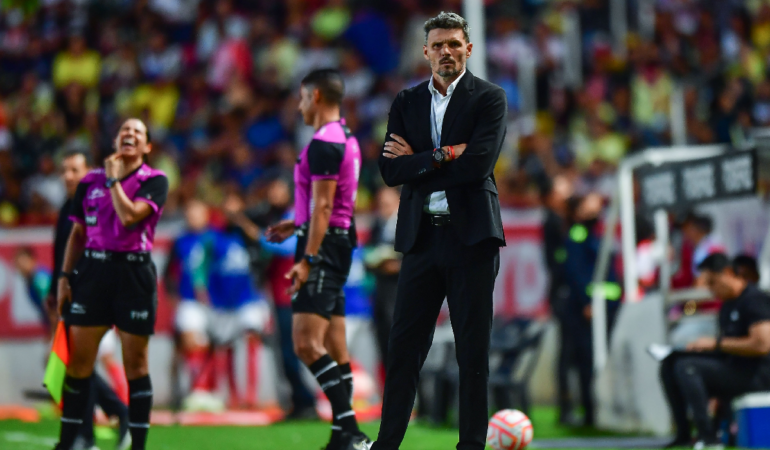 Tano Ortiz realizó modificaciones oportunas en el partido ante Necaxa / Foto: Mexsport