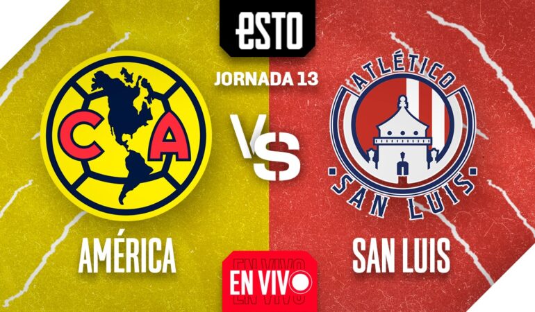 América vs San Luis, en vivo jornada 13 del Apertura 2022 | ESTO en línea