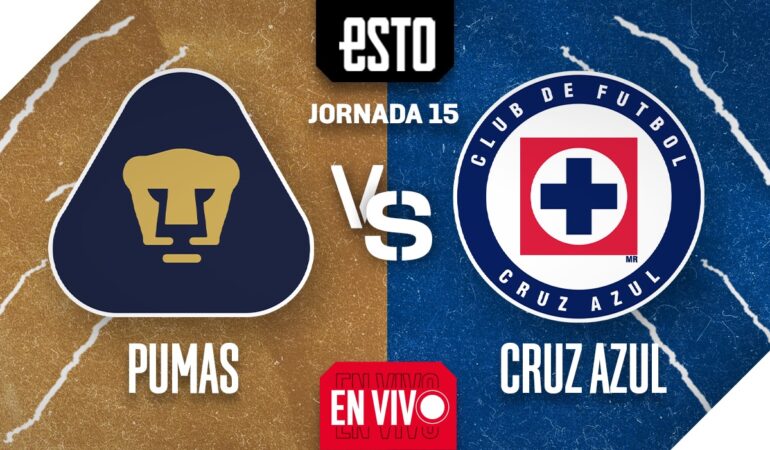 musikalsk Hej hej At adskille Pumas vs Cruz Azul, en vivo Jornada 15 del Apertura 2022 | ESTO en línea