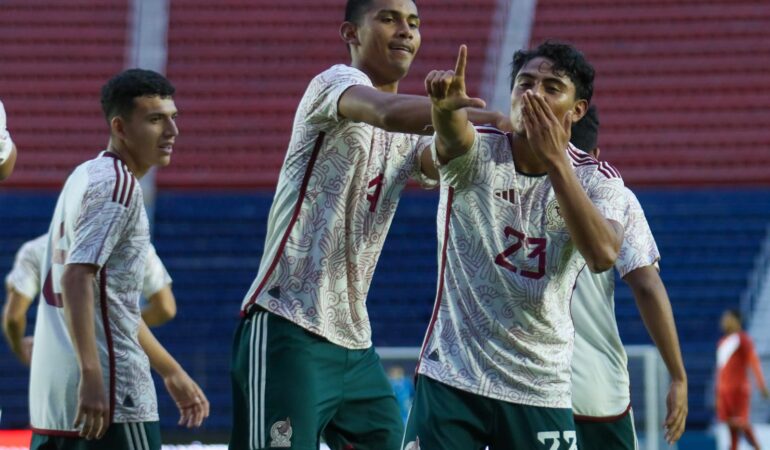 El Tri Sub-20 derrotó a Perú. | Foto: Oswaldo Figueroa