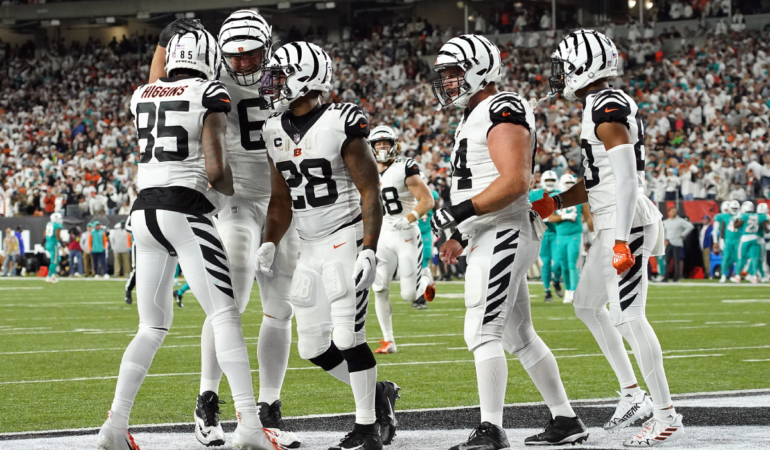 Bengals llegó a su segundo triunfo al hilo en la campaña. Foto: AFPto