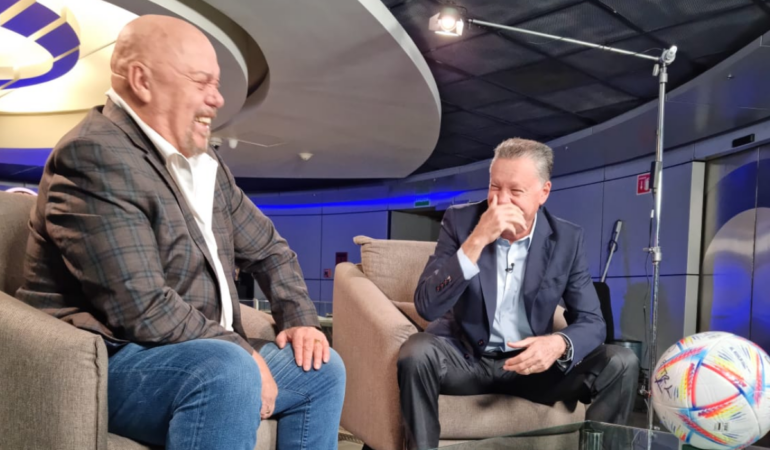 'El Perro' y Peláez hicieron por años una gran dupla en Televisa. Foto: @enriquebermudez