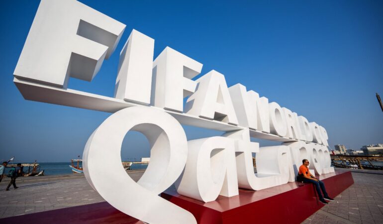 Listo Qatar para la Copa del Mundo. Foto: AFP