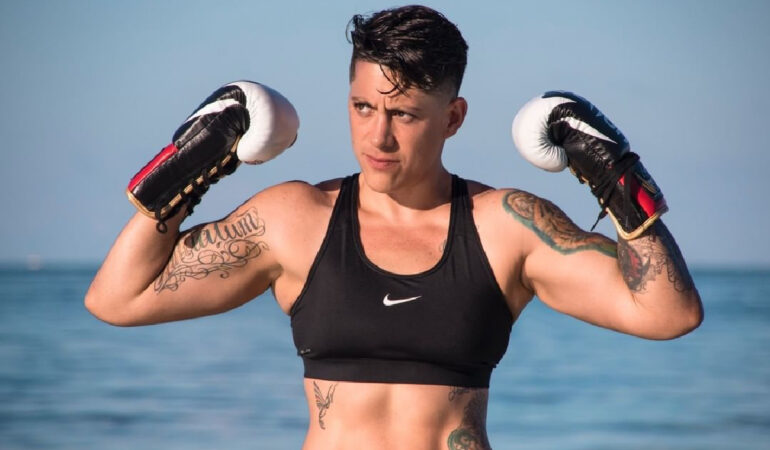 Alejandra Tigre Jiménez denunció machismo en el boxeo. FOTO: Instagram @tigrejimenezbox