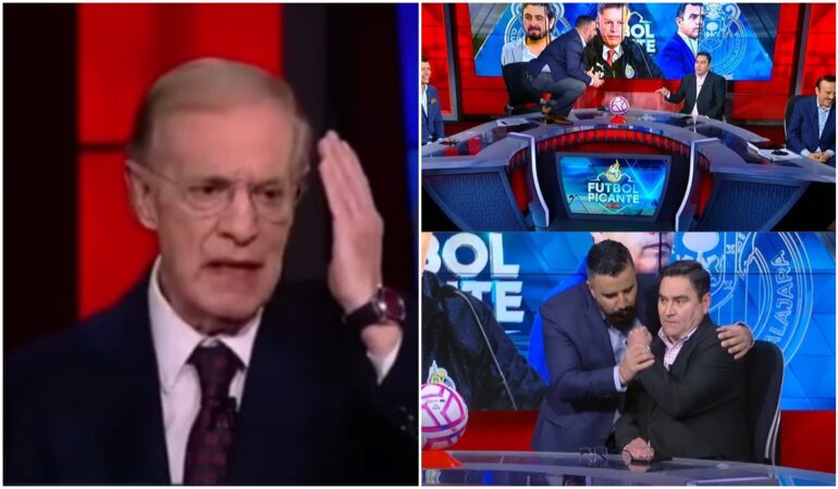 Álvaro Morales enloqueció en. plena mesa de análisis