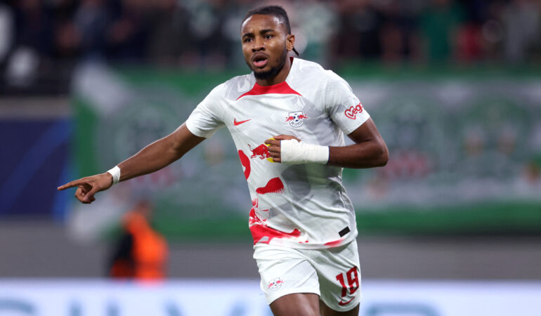 Christopher Nkunku podría llegar al Chelsea pronto. FOTO: AFP