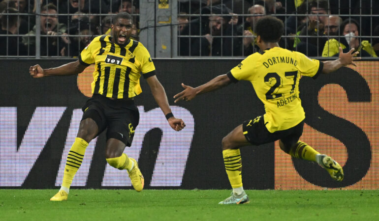 Dortmund le sacó el empate al Bayern Múnich. FOTO: AFP