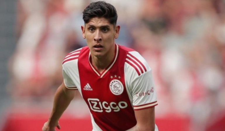 Edson Álvarez es de lo poco rescatable del Ajax | Foto: @edsonalvarez
