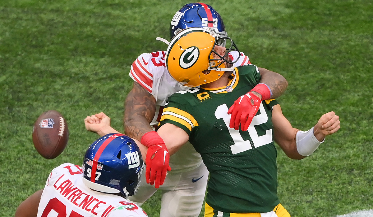 Giants vs Packers ha sido el juego internacional más visto en la historia  de la NFL