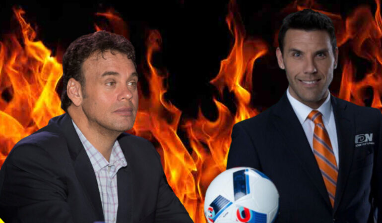 Faitelson y Zamogilny se pelearon en redes sociales. FOTO: Mexsport / @RusoZamogilny