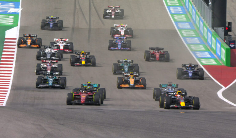 Checo Pérez remontó de nuevo. | Foto: Cortesía F1