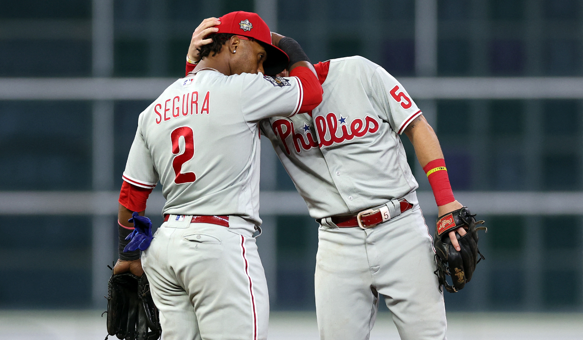 Filis remontaron a los Astros en el juego 1 de la Serie Mundial ESTO