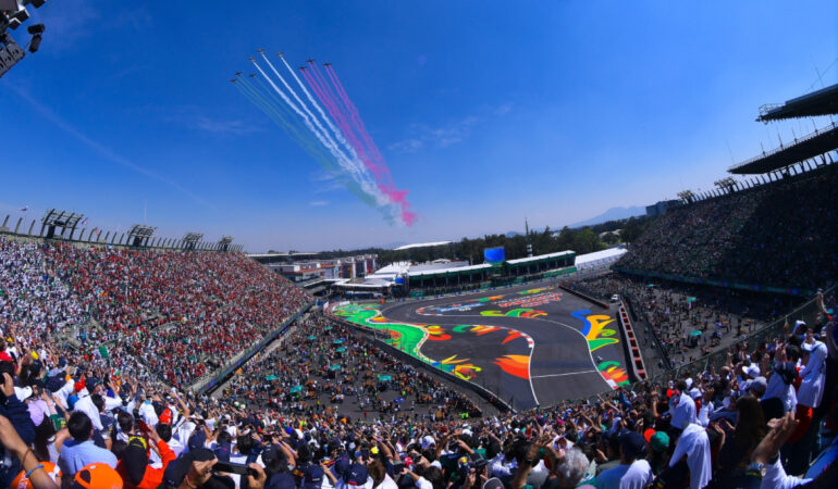 Gran Premio de México 2022 se correrá el domingo 30 de octubre. FOTO: Mexsport