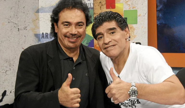 Hugo Sánchez y Maradona fueron de los mejores del mundo en los ochentas | Foto: Especial