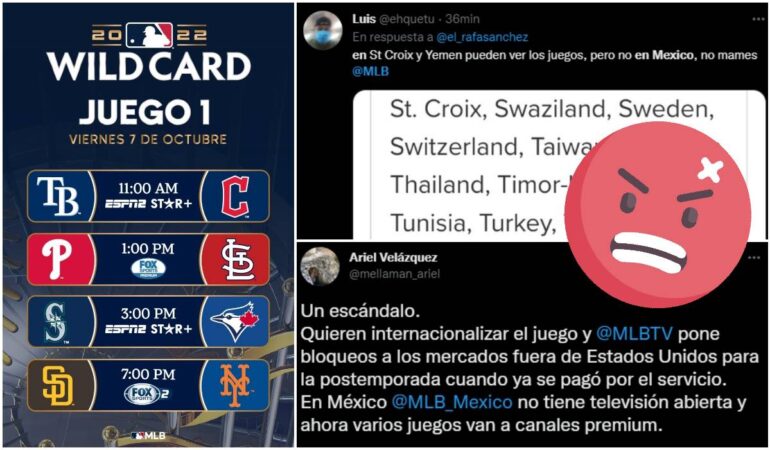 MLB TV no transmitirá los partidos de postemporada. | Foto: Especial