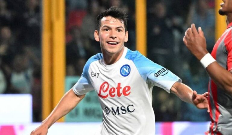 Hirving Lozano ya marcó con el Napoli esta temporada. | Foto: Cortesía