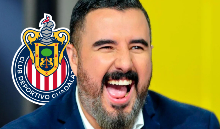 Alvaro Morales se burló de las Chivas. | Foto: Cortesía