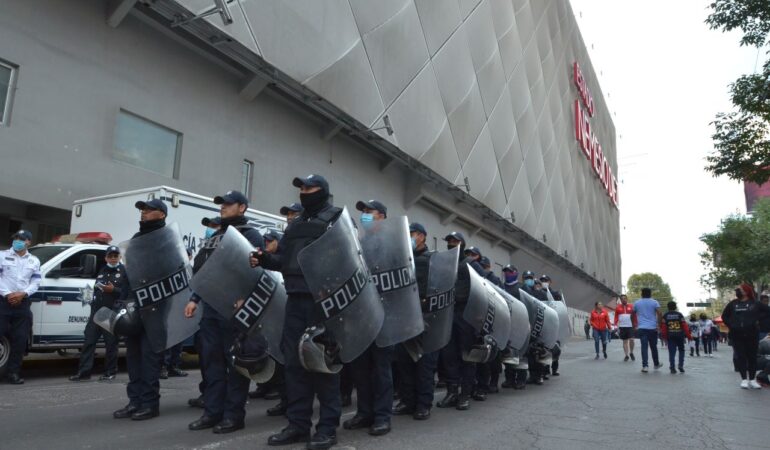 Habrá un fuerte operativo de seguridad en el Nemesio Diez. | Foto: Daniel Camacho