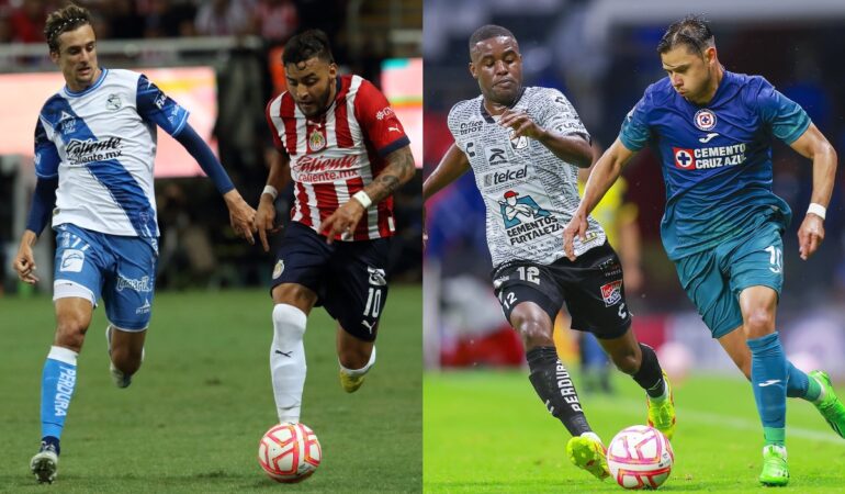 Chivas y Cruz Azul serán dos de los protagonistas del Repechaje del Apertura 2022 / Foto: Mexsport