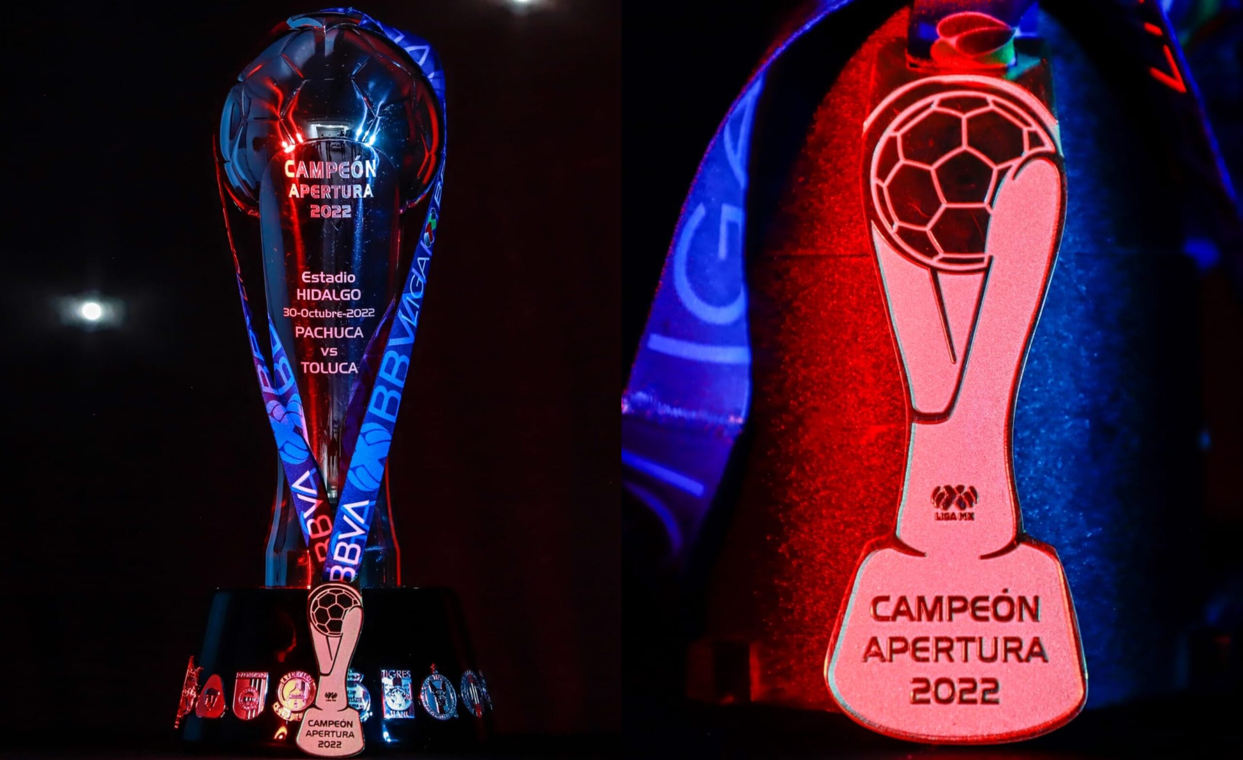 Trofeo de la Liga MX brilló con luz propia en la instalaciones del ESTO