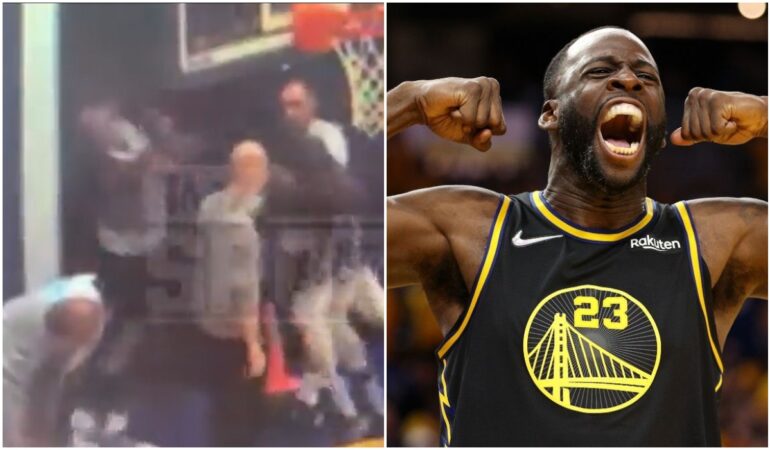 Draymond Green golpeó a un compañero. | Foto: Cortesía