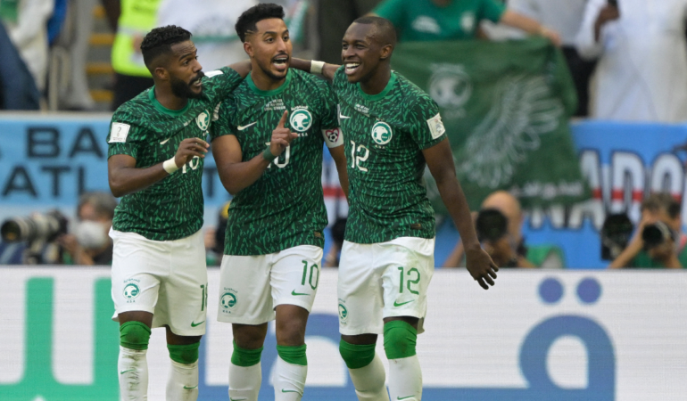 Arabia Saudita ha sorprendido a todos con su partido ante Argentina _ Foto_ AFP (1)