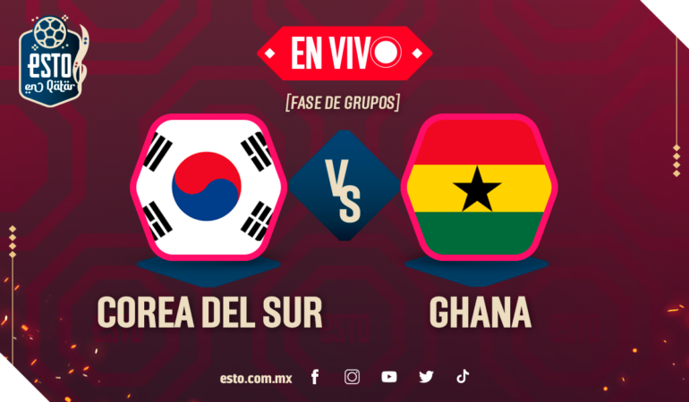 Corea del Sur vs Ghana. Arte: Esto en Línea