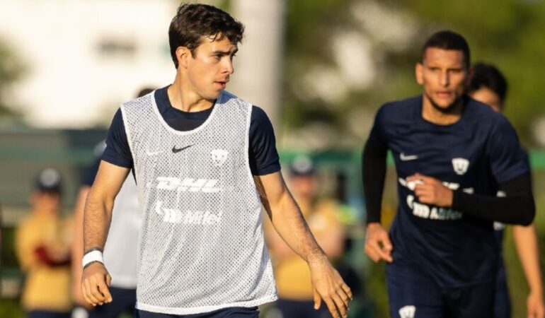 Ulises Rivas quiere ver a Pumas en los primeros lugares. | Foto: Cortesía Pumas