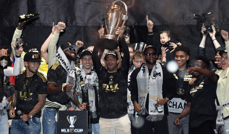 Carlos Vela fue el estandarte del LAFC que se coronó por primera vez en su historia | Foto: AFP