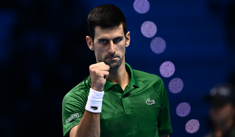 Djokovic es el favorito en las Finals. FOTO: AFP
