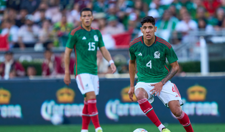 Edson Álvarez cuenta con buena mentalidad para enfrentar a Argentina. Foto: Mexsport